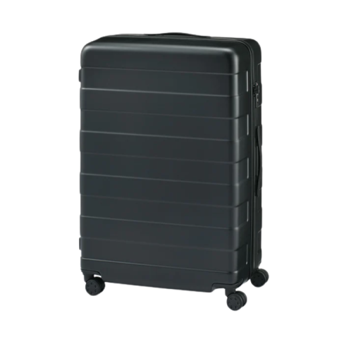 Muji hard suitcase in black