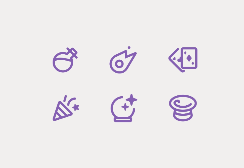 Icons from dribbble